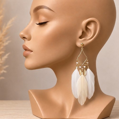 Paire boucles oreilles - paire, d'oreilles