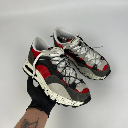 Dsquared2 run ds2 white suede - run,