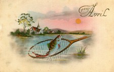 First April 1st Fish Caught on