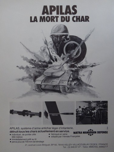 1986 pub matra manurhin - matra,