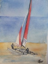 Aquarelle originale signée