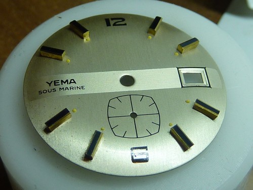 Cadran montre yema - cadran, sous