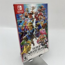 Super Smash Bros. Ultimate (Nintendo Switch, 2018) Video Game with Case - Used