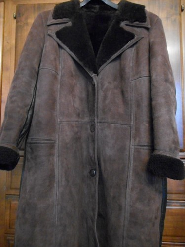 Manteau mouton retourné