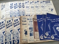 LOT DE  20 PARTITIONS