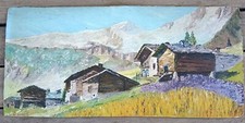 TABLEAU ANCIEN PAYSAGE DE