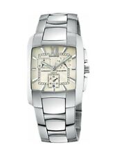 Candino Montre Hommes Chronographe Acier Inox Tonneau C7510D Swiss Made C7510