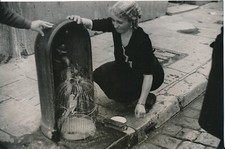 PORTO 1937 - Femme Cage Oiseau Fontaine Portugal - NV 6153