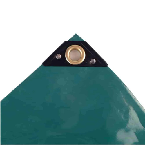 Bâche pvc verte 2x3m 650g - bâche,