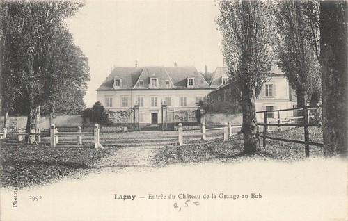 Lagny chateau grange au - lagny,