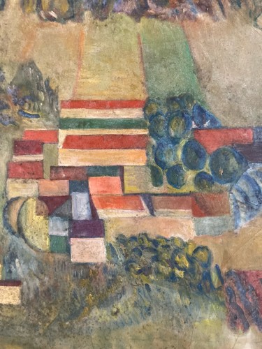 Très belle peinture huile sur - huile,
