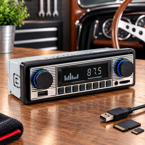 Autoradio bluetooth vintage - autoradio,