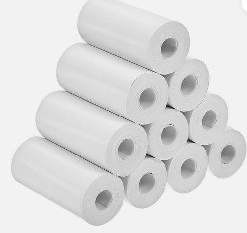 Lot rouleaux papier - 10,