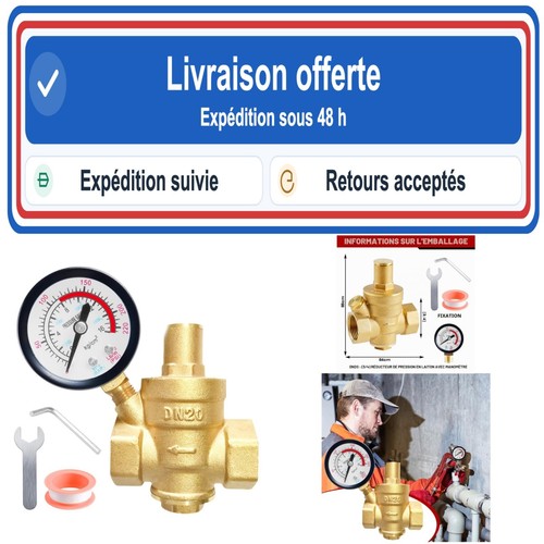 Réducteur pression eau - réducteur, de