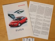 TOYOTA PASEO Prospectus +