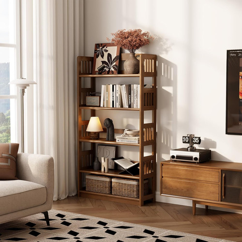 Tier solid wood open - 5-tier,