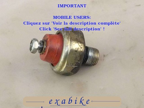Contacteur pression huile - contacteur, de