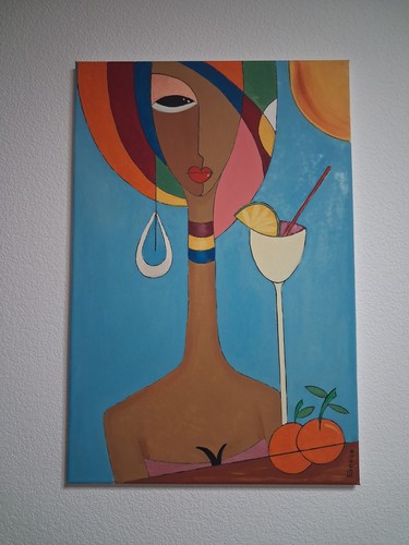 Tableau peinture sur toile