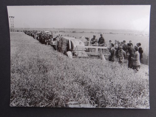 Vintage photo braud - braud, combine