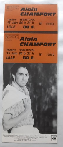 Ticket billet unused stub - ticket,