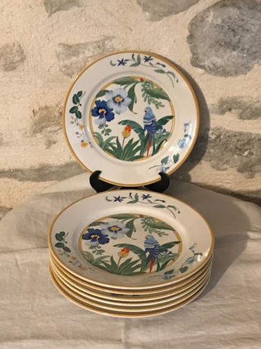 Série assiettes à - série, de