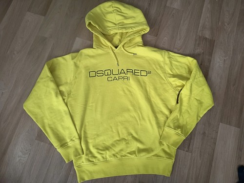 Dsquared2 yellow capri hoodie - capri,