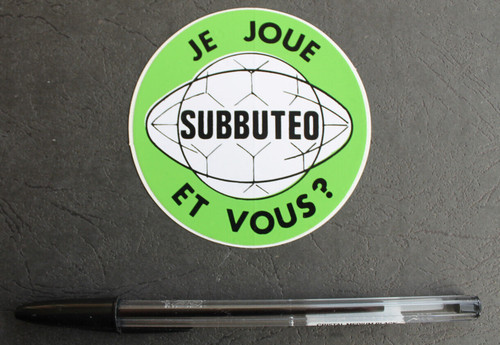 Autocollant sticker je - autocollant,