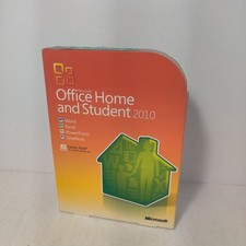 Microsoft Office 2010 Home and Student w/ Product Key Family 3 Pack