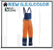 Salopette Bicolore Haute