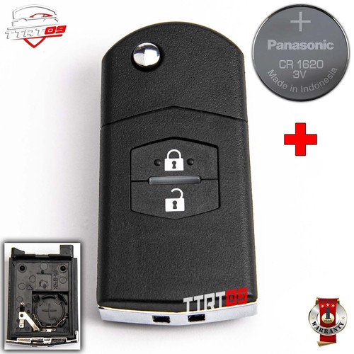 Coque clé pour mazda - 5, 6