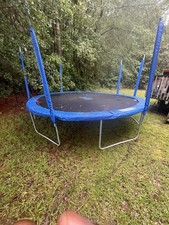 Upper Bounce Trampoline Set, Backyard Outdoor 14 FT (USED; FOR LOCAL PICKUP)