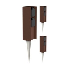 3x colonne de prises de