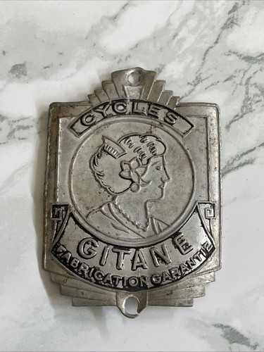 Ancienne plaque cycles gitane - cycles,