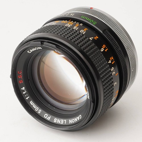 Canon 50mm s - fd, f/1.4