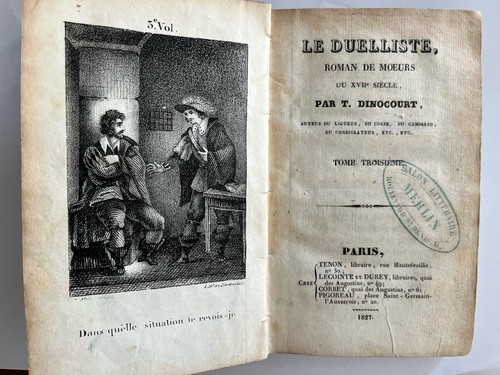 Duelliste escrime romans - le, escrime-romans