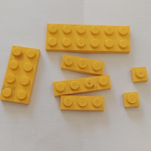 Lego lot briques jaunes en - lego,