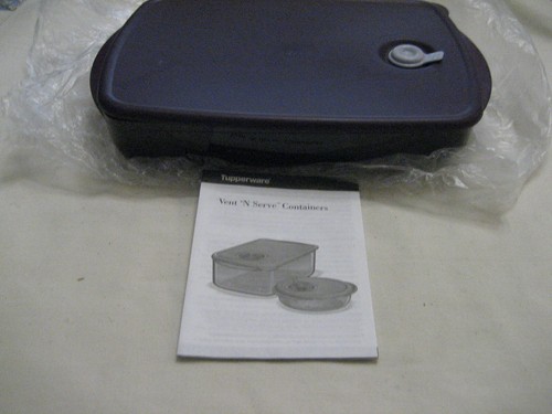 Tupperware vent serve - vent,