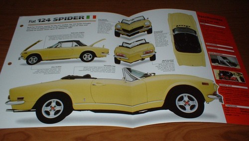 1974 fiat 124 - fiat, spider