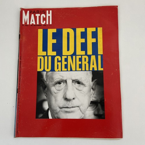 Magazine revue paris match - revue,