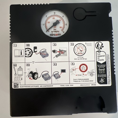 Compresseur air kit panne - d'air, de