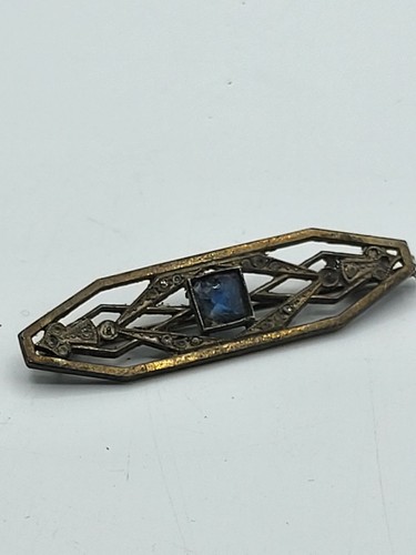 Broche barrette ancienne art - broche,