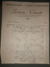 ancienne facture Doué la