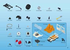 PLAYMOBIL pièce détachée pour 6798 camion safari