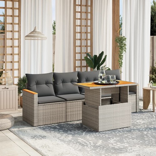 Salon jardin avec coussins - de,