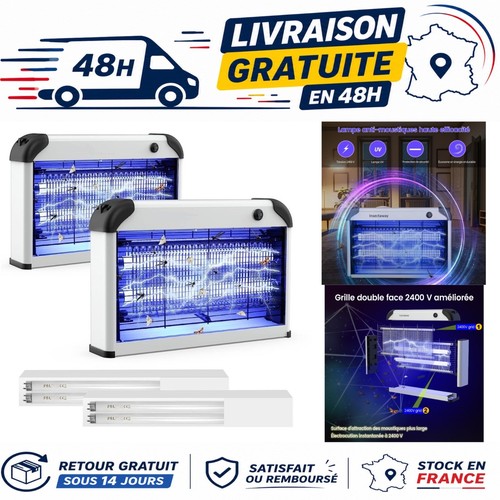Lampe anti moustique pièces - anti,