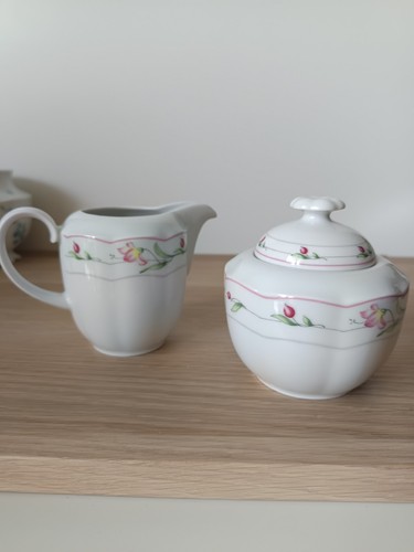 Duo sucrier pot lait - à,