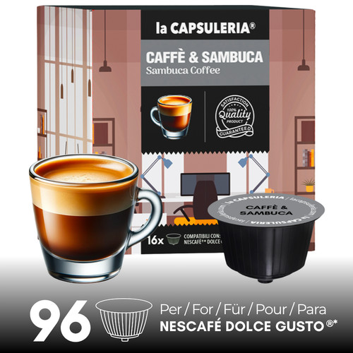 Sambuca coffee capsules - 96,