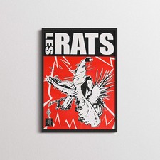 Authentique Rétro Poster - Les Rats - 1989