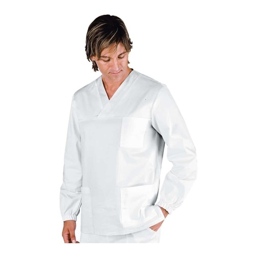Blouse médicale col blanche - médicale, v