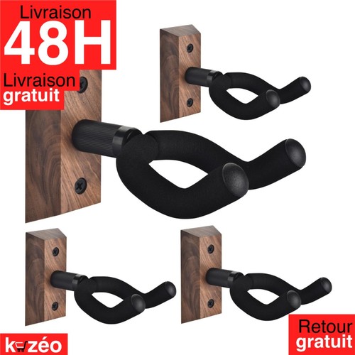 Support guitare mural pack - guitare, 4